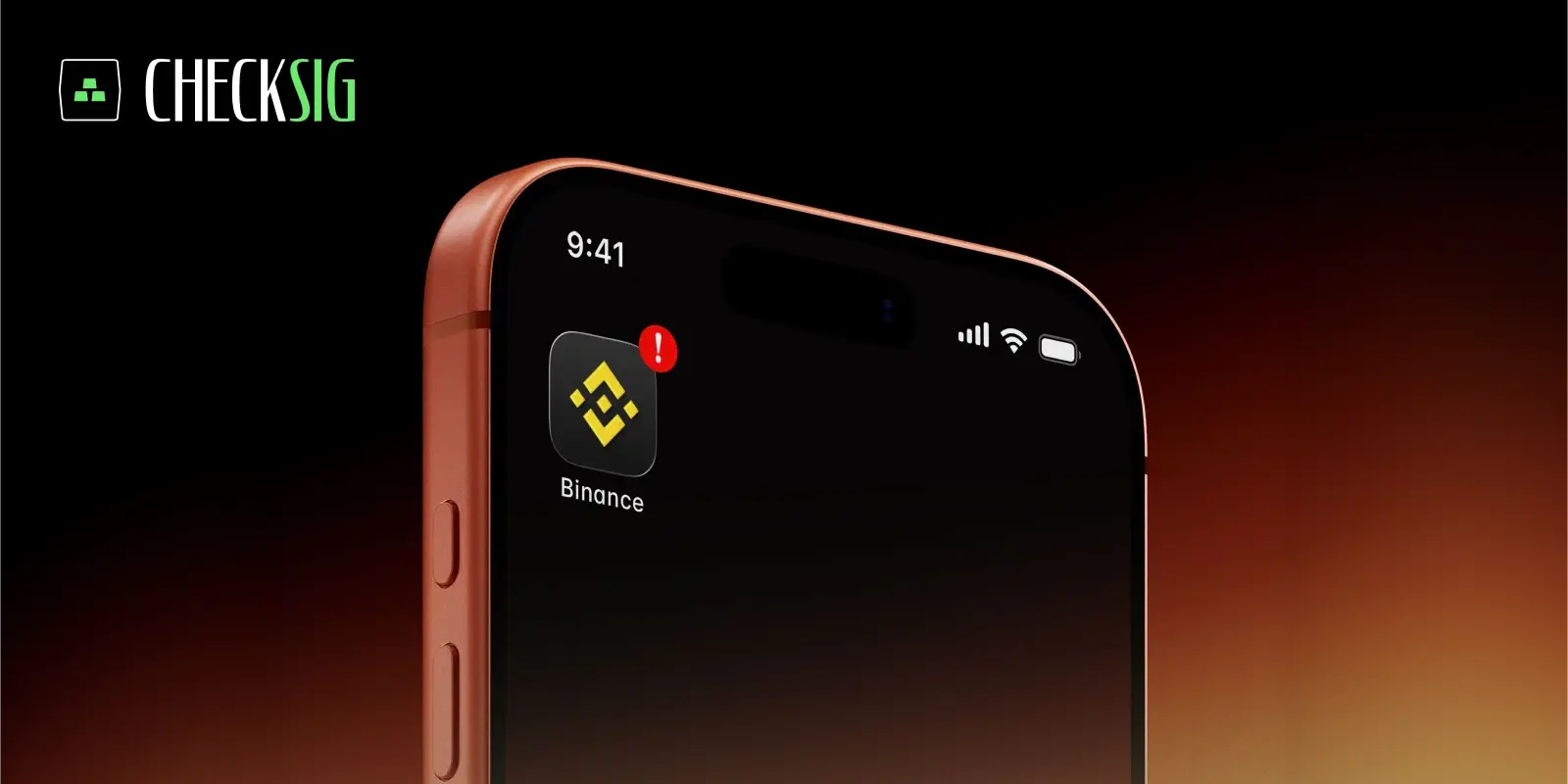 Binance and MiCA: transfer your crypto to CheckSig